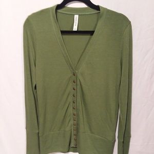 Zenana outfitter button front cardigan